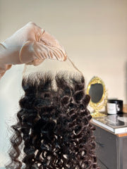 5x5 Raw Burmese Curly Closure