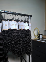Burmese Deep Curly Bundles (Ready To Ship)