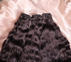 Raw Natural Wavy Bundles (Ready To Ship)