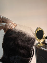 5x5 Raw Wavy Closure